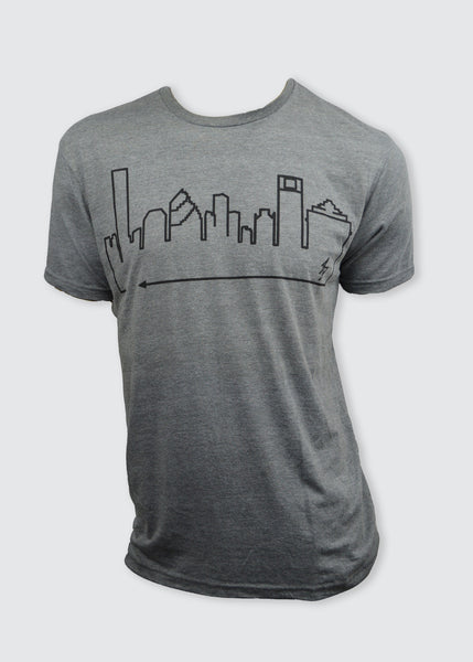 HOUSTON • Black on Grey