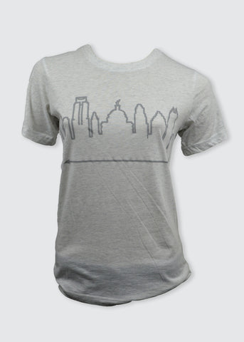 Grey on White