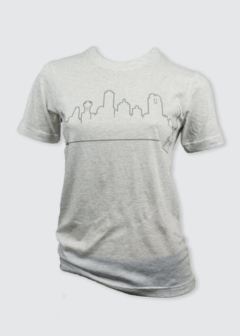 Grey on White Marble