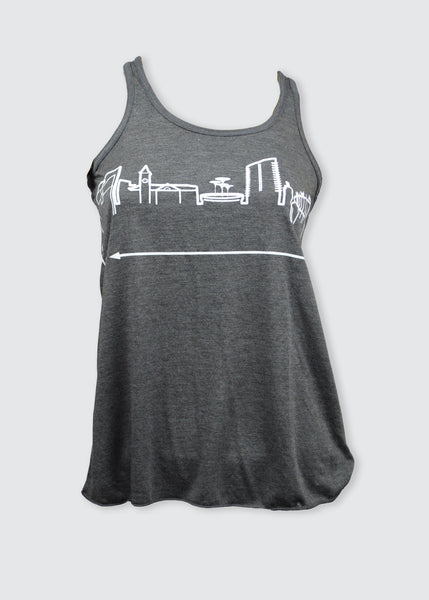 FORT WORTH • White on Grey