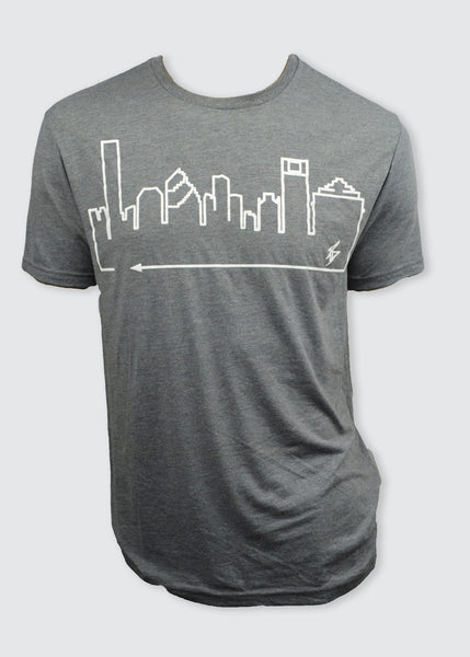HOUSTON • White on Grey