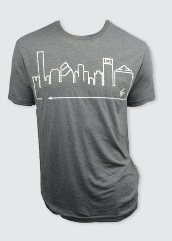  HOUSTON • White on Grey 