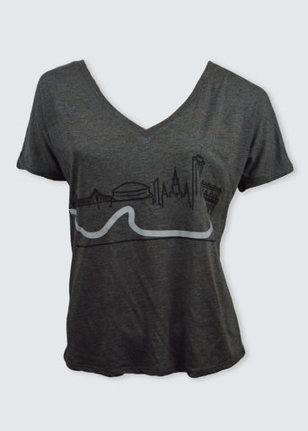  NEW ORLEANS • Black on Grey 